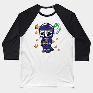 space odyssey raccoon BLUE Baseball T-Shirt